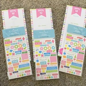 Grocery List and stickers by Taylor Elliott